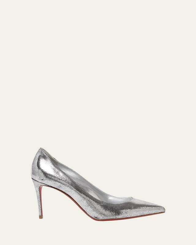 Kate Metallic Red Sole Classic Pumps